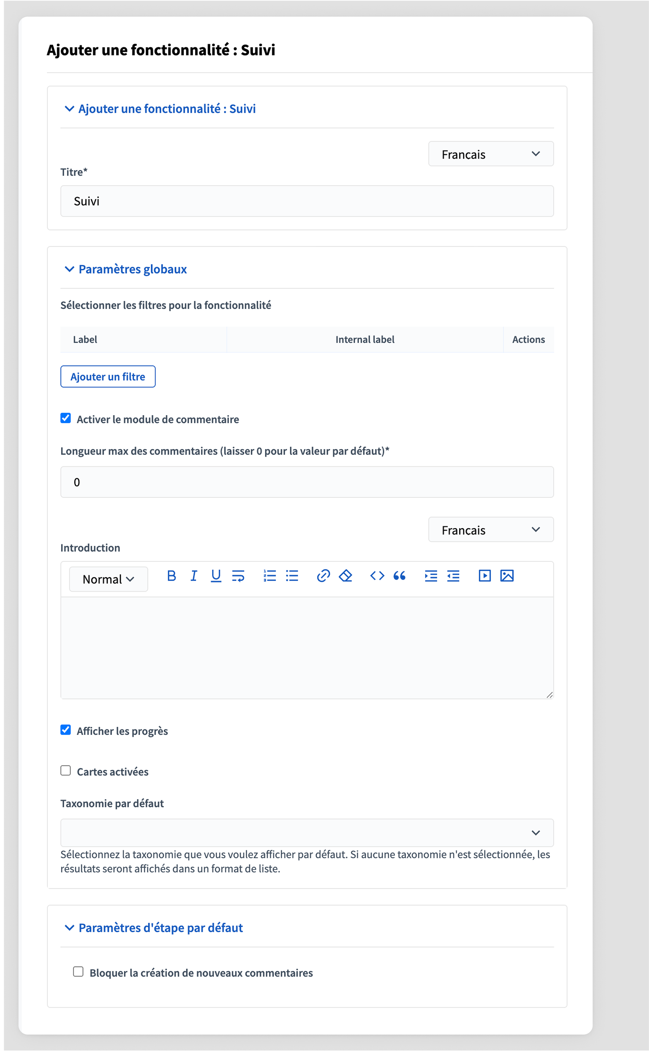 Add component form
