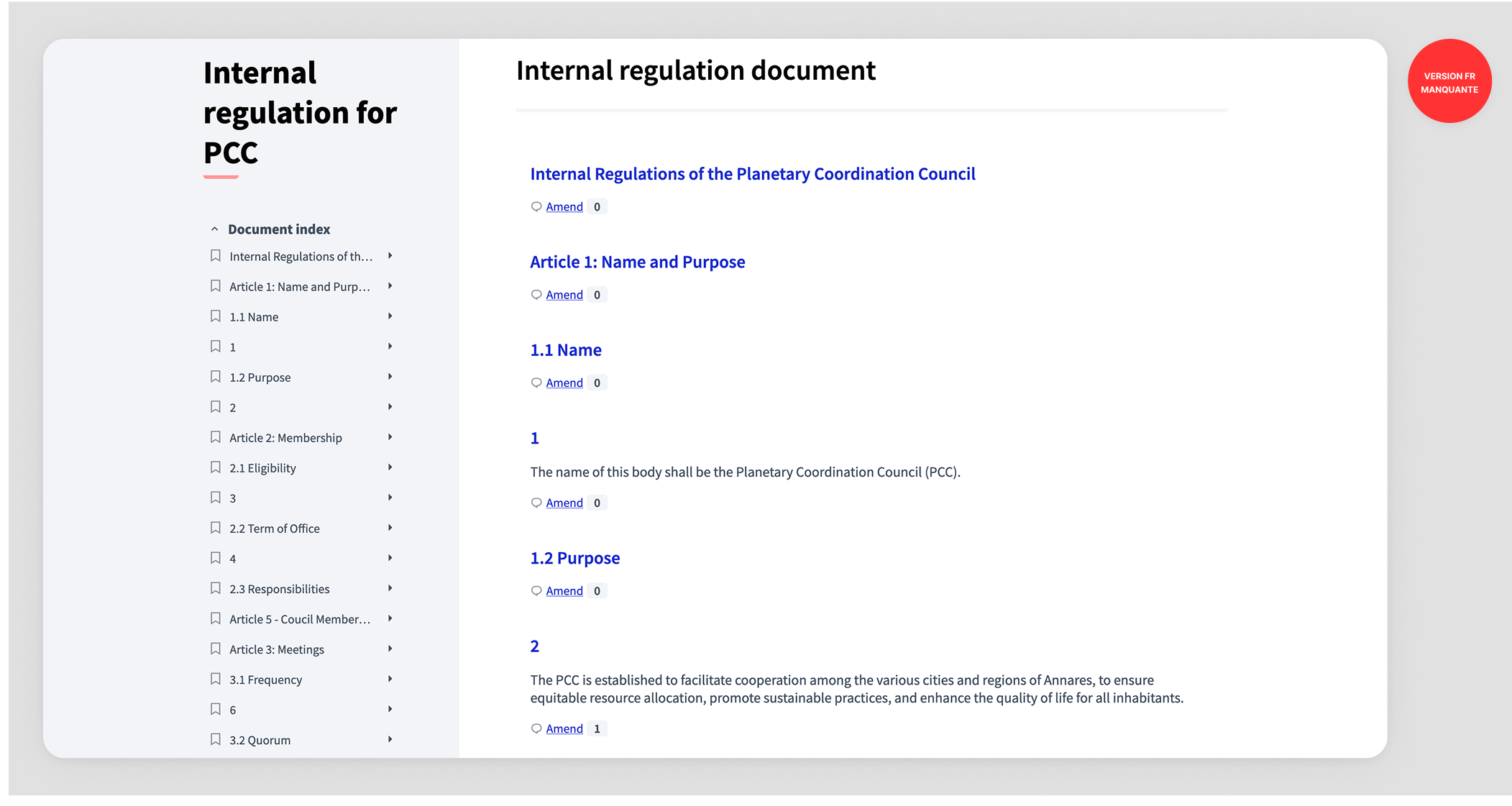 Participatory text example