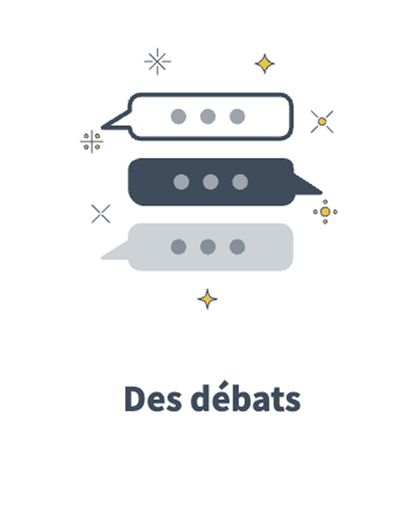 badge des débats