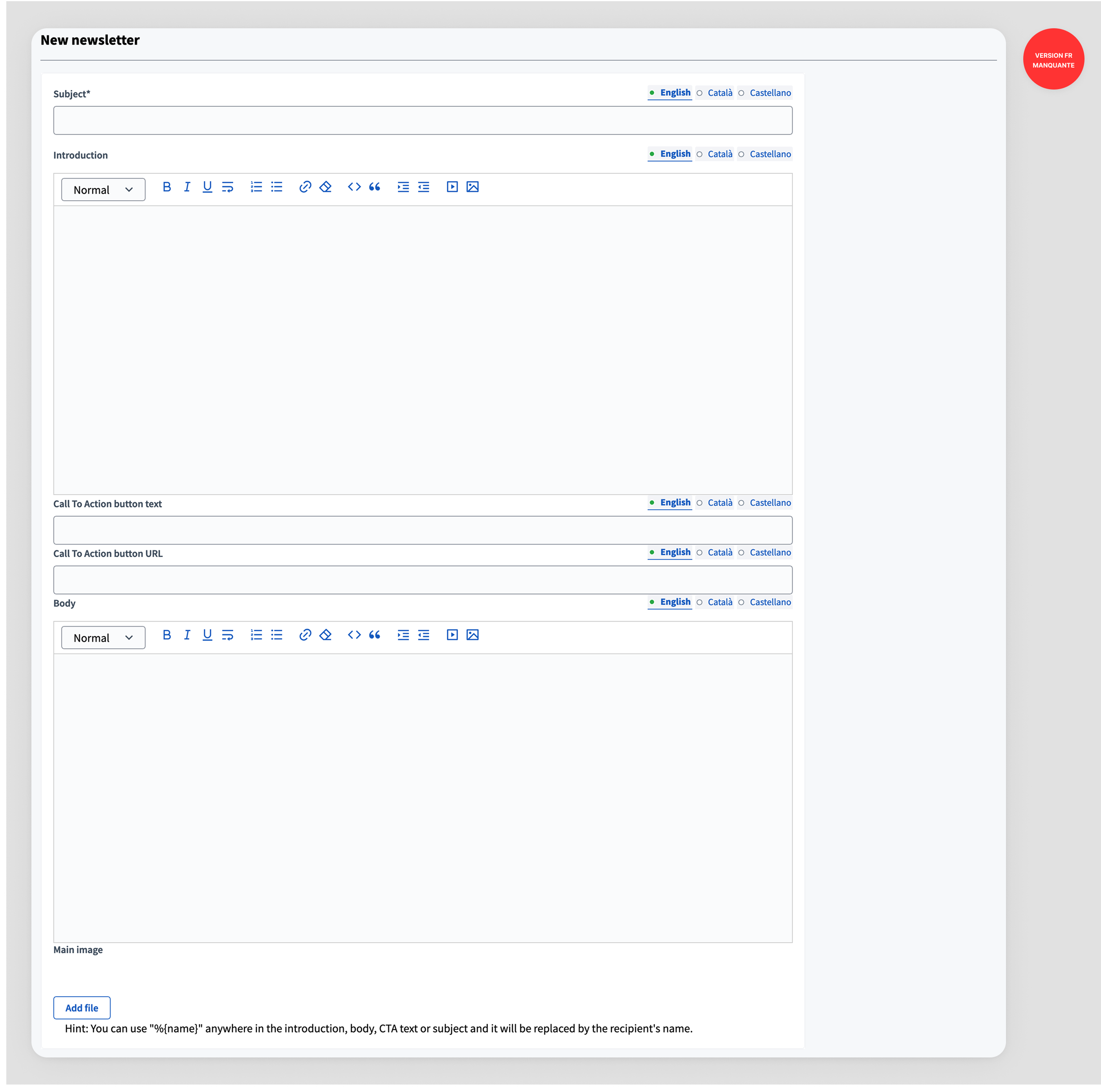 Newsletter new template Image
