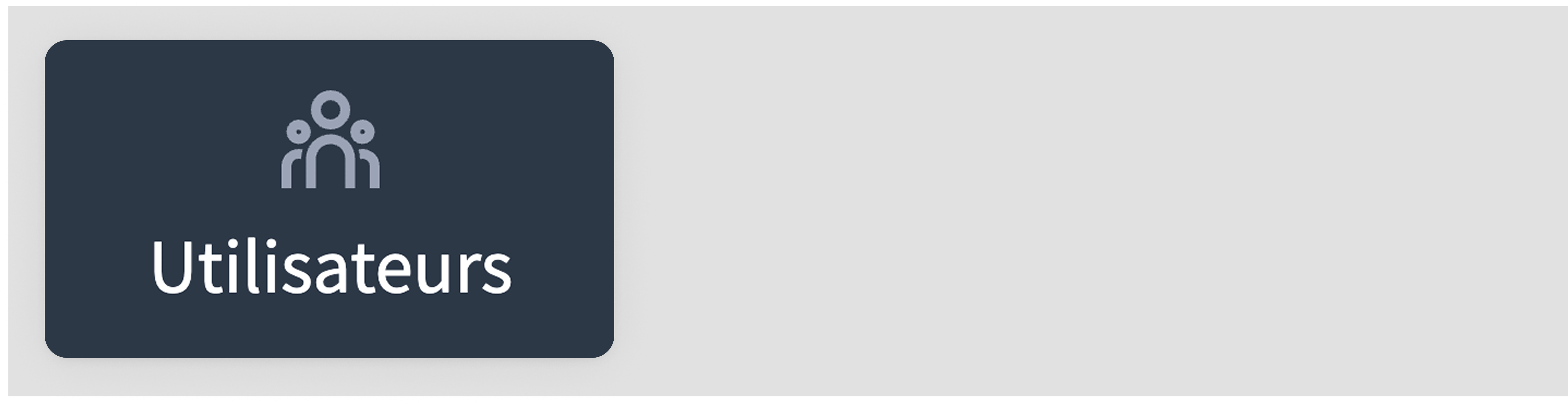 Participants menu
