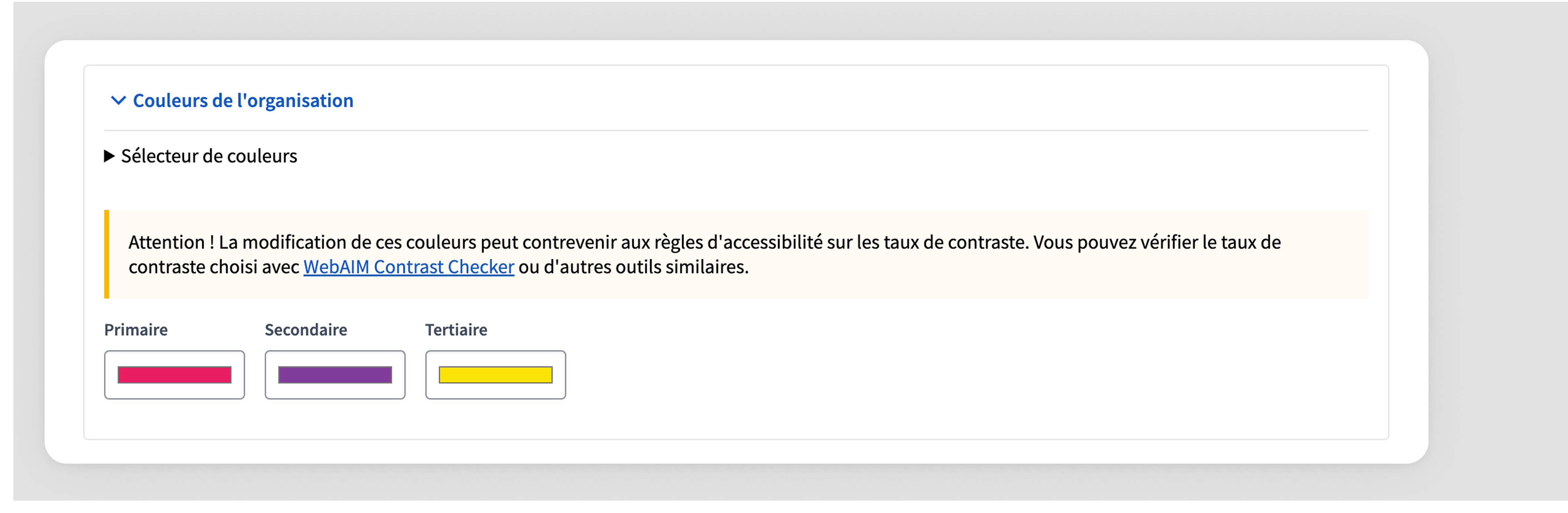 Decidim Admin layout appearance toggle