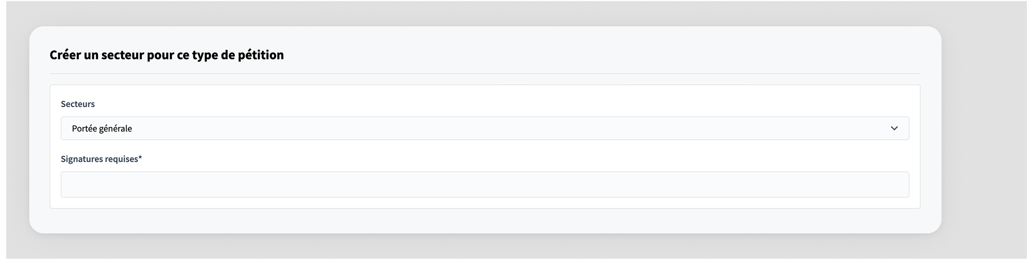 New initiative type form