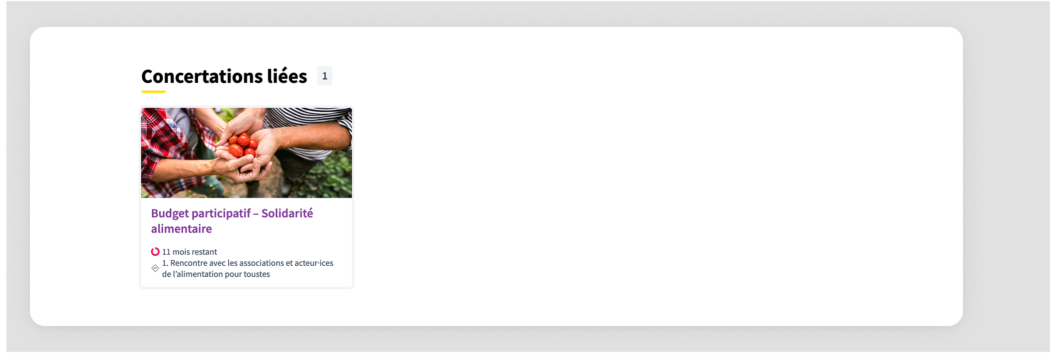 Landing page content Related processes content block